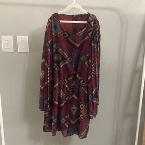 Boho printed romper